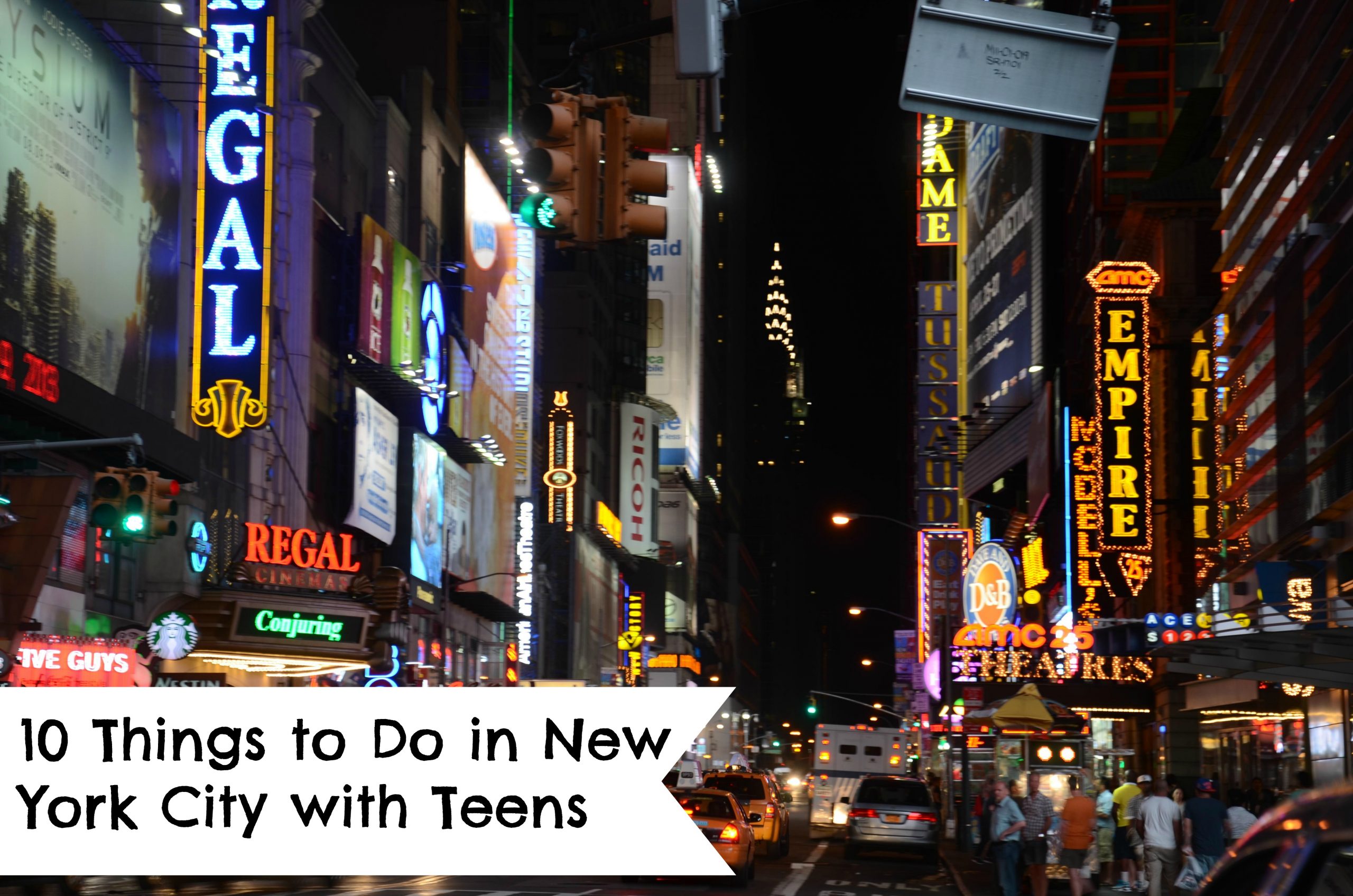 10 Things to Do in New York City With Teens