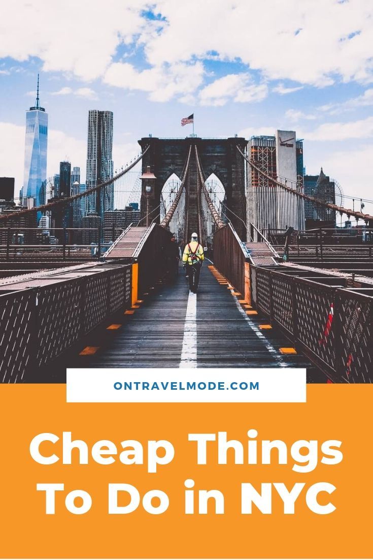 40 Cheap Things To Do in NYC Today