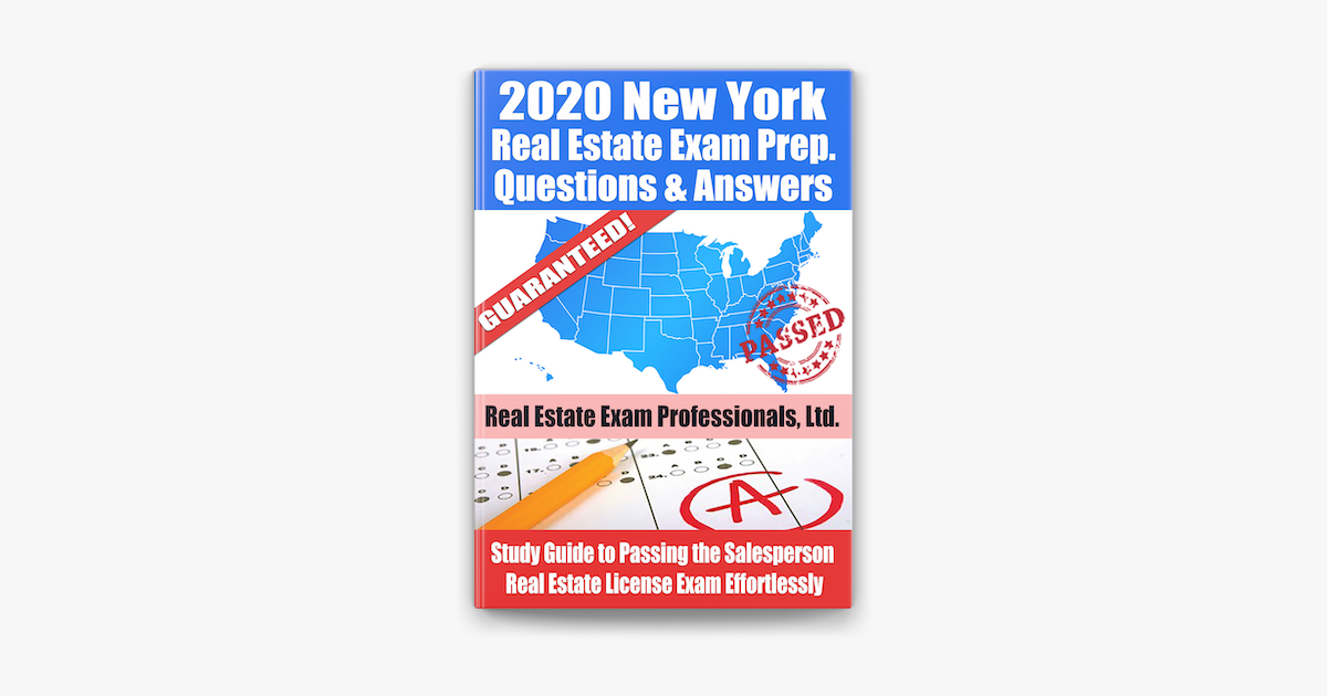 â2020 New York Real Estate Exam Prep Questions &  Answers: Study Guide ...