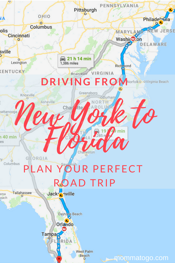 Best Tips for your New York to Florida Drive