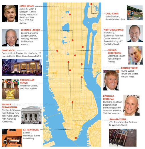 Billionaires, Block By Block: Forbes Maps NYC