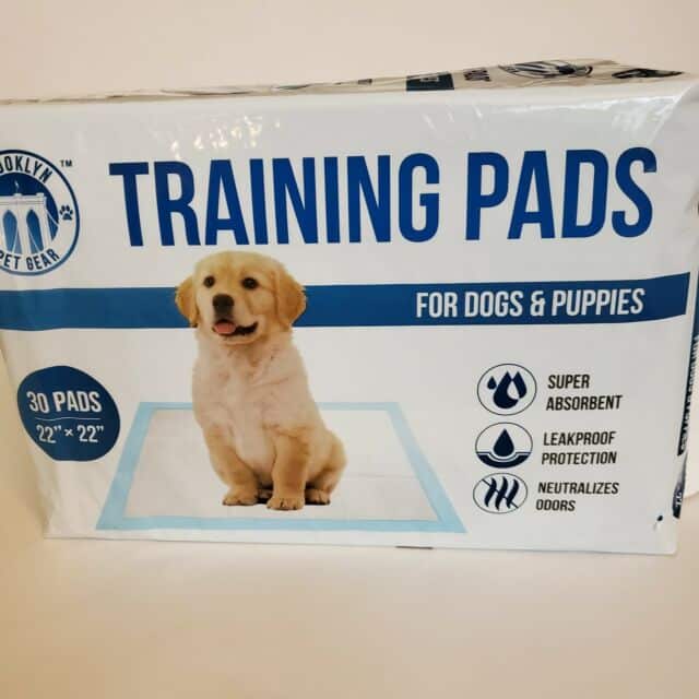 Brooklyn Pet Gear Pet Dog Puppy Training Pads 30 Count 22"  x 22"  Super ...