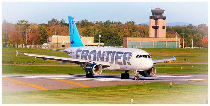 Frontier Airlines Albany International Airport NY