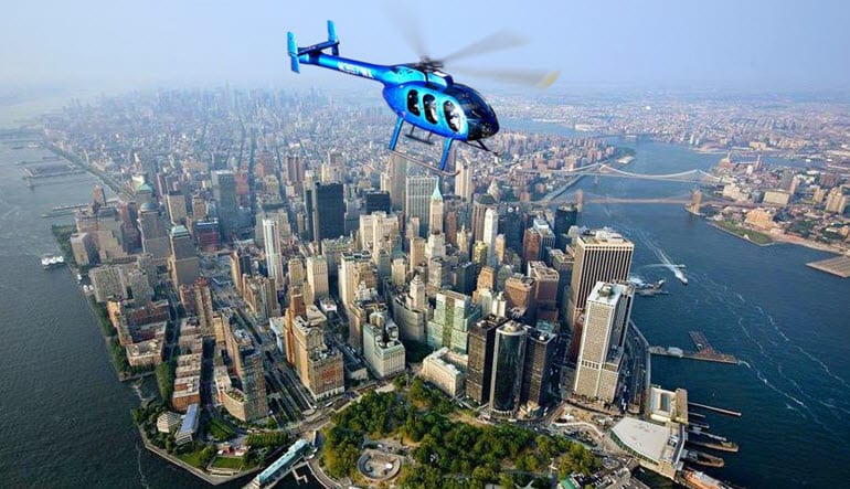 Helicopter Ride, Westchester to NYC