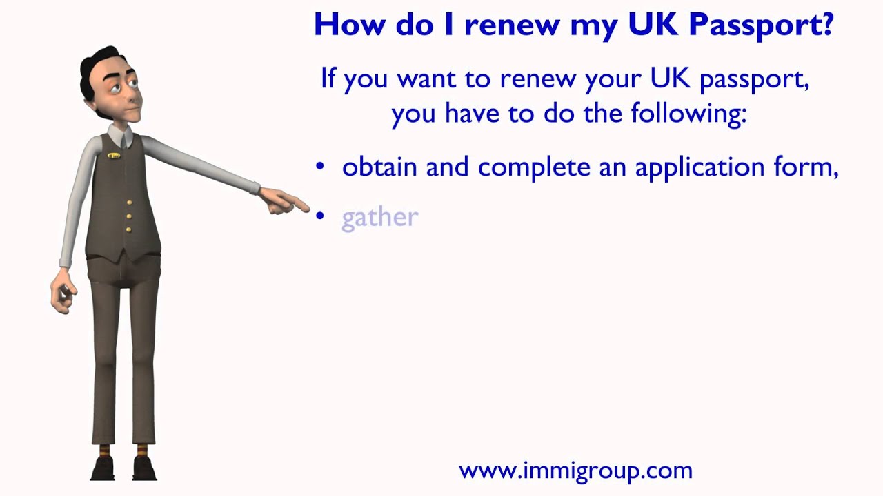 How do I renew my UK Passport?