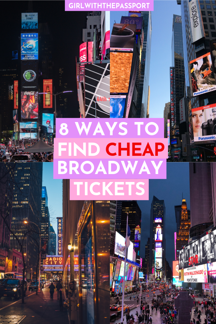How to Get Cheap Broadway Tickets at the Last Minute