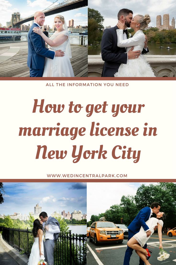 how to get your marriage license in new york city ...