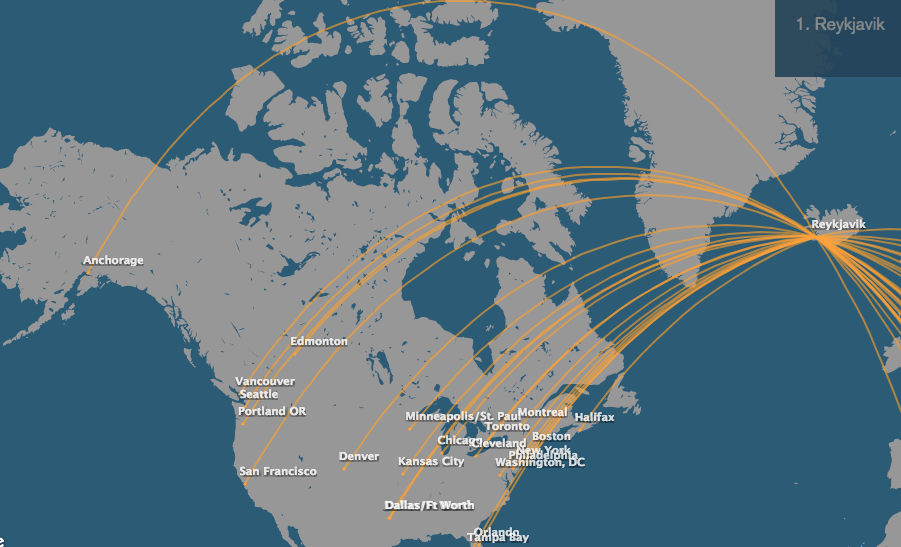 Icelandair adds 3 new US destinations