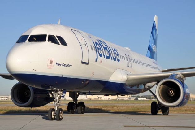 Jet Blue suspends flights from area airports