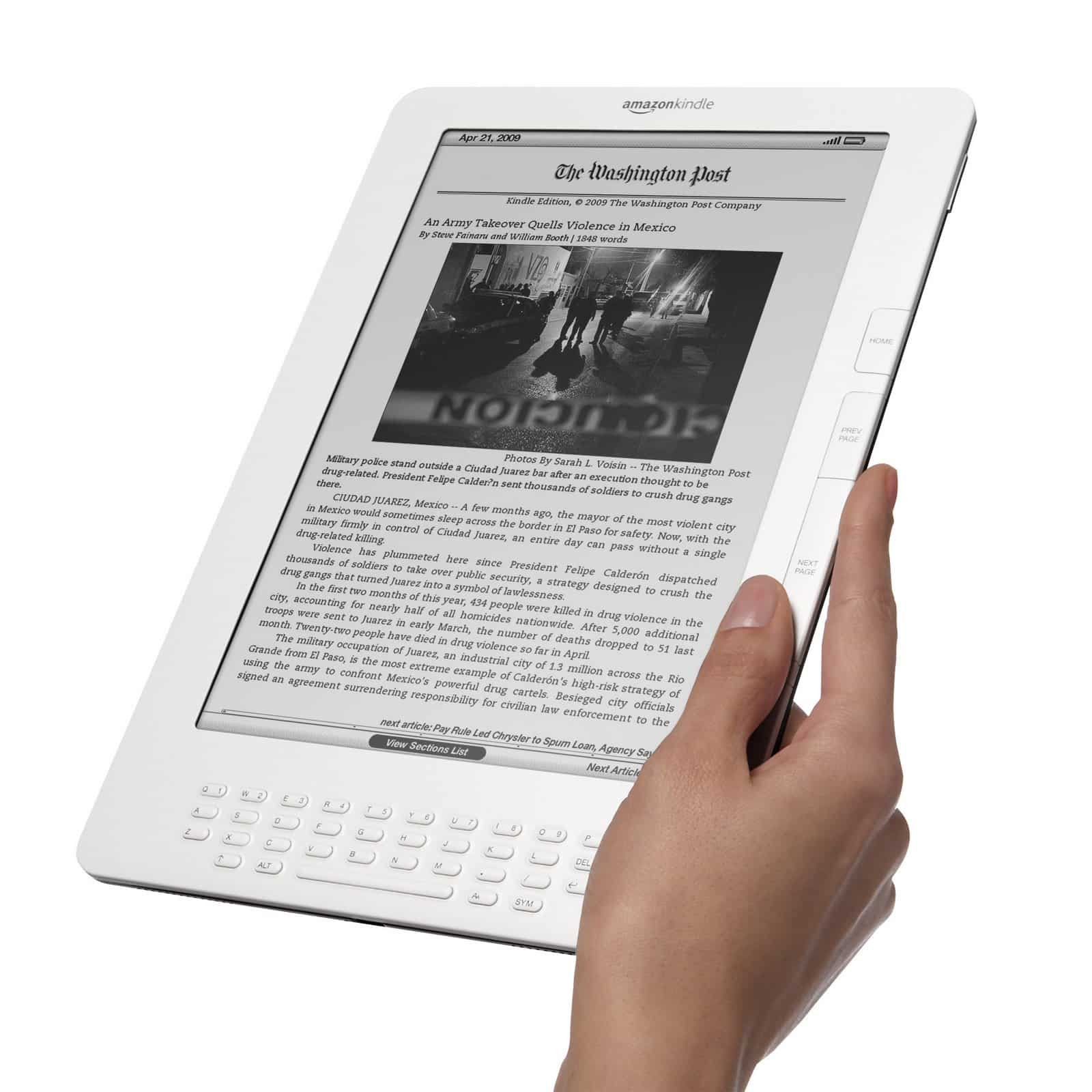 Kindle DX: A Spark on the Paper Trail? â The Paper PC