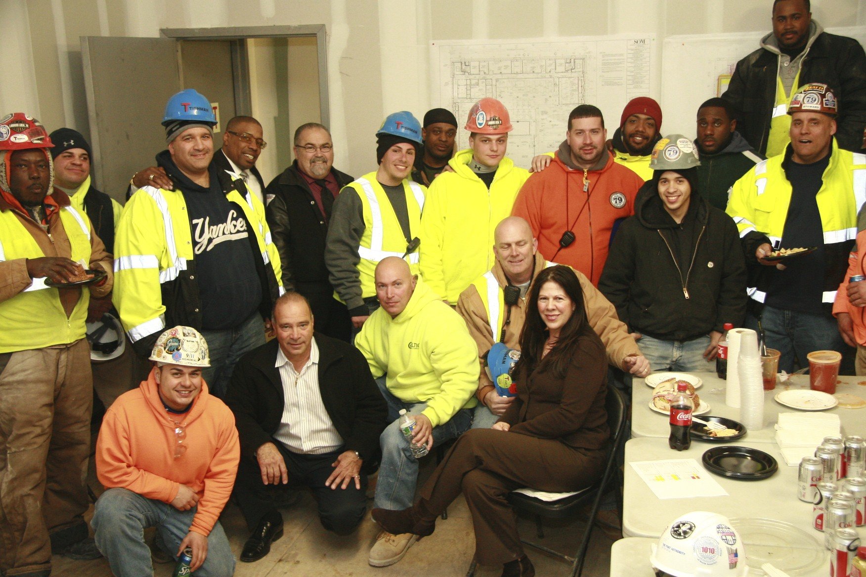 Local 79 Job Site Visit at 911 Call Center Project in The Bronx ...