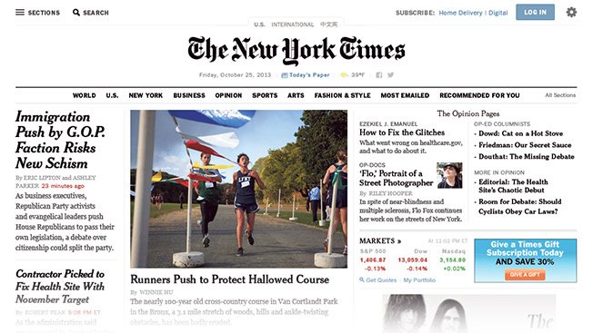 New York Times Plans Website Redesign For Jan. 8  Adweek