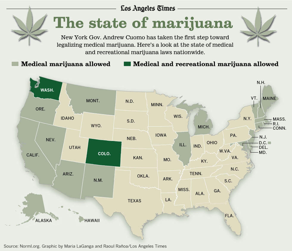 New York to be 21st state to OK medical marijuana