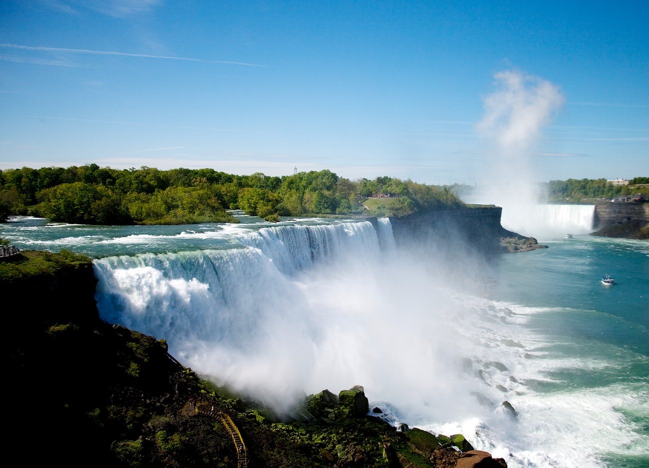 Niagara Falls, New York. Original image from Carol M. Highsmith ...