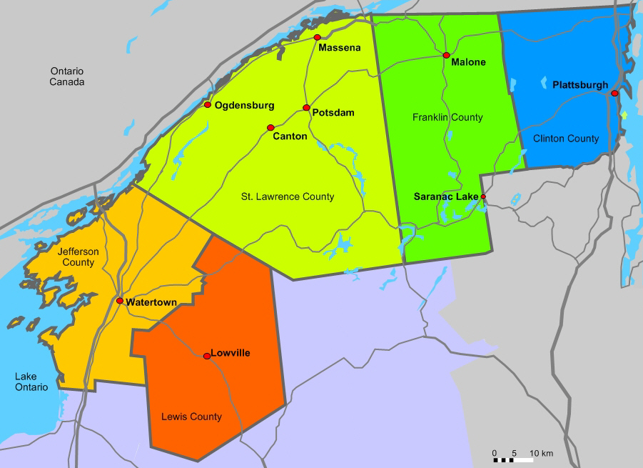 North Country (New York)  Reiseführer auf Wikivoyage
