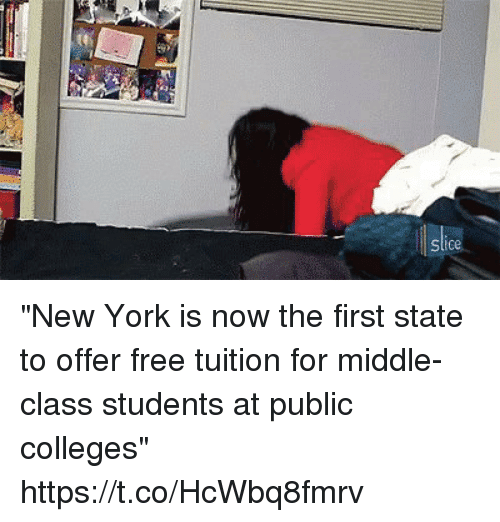 Slice New York Is Now the First State to Offer Free Tuition for Middle ...