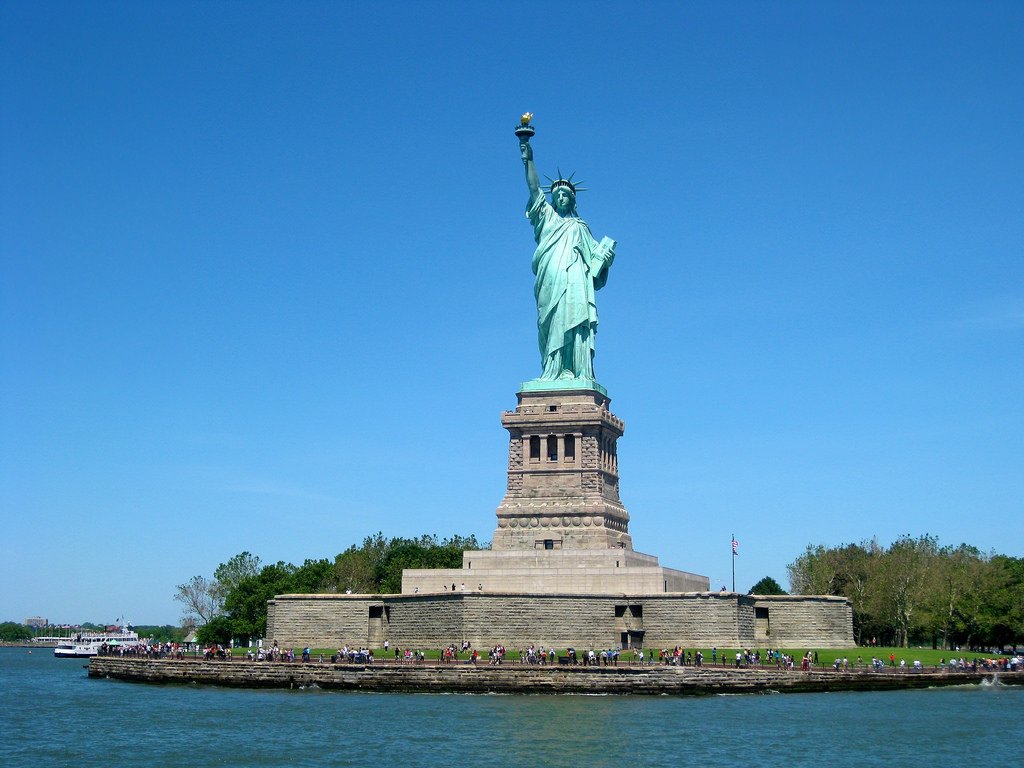 Statue of Liberty in New York (Manhattan), New York