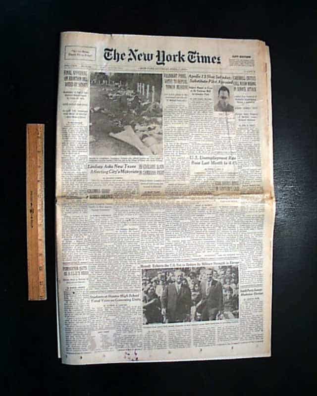 THE BEATLES Offically Break Up PAUL McCARTNEY Announcement 1970 NYT ...