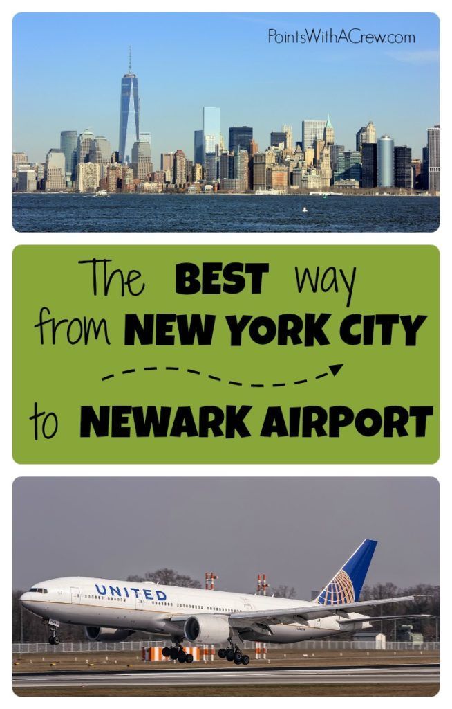 The cheapest and best way to get from Manhattan to Newark ...