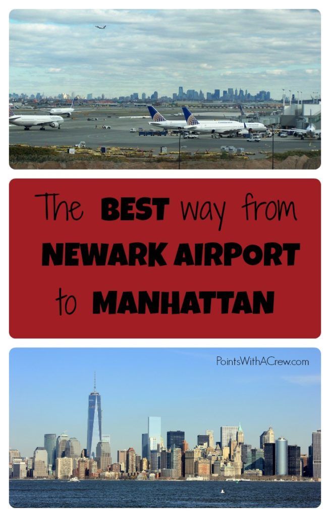 The cheapest and best way to get from Newark airport (EWR) to Manhattan ...