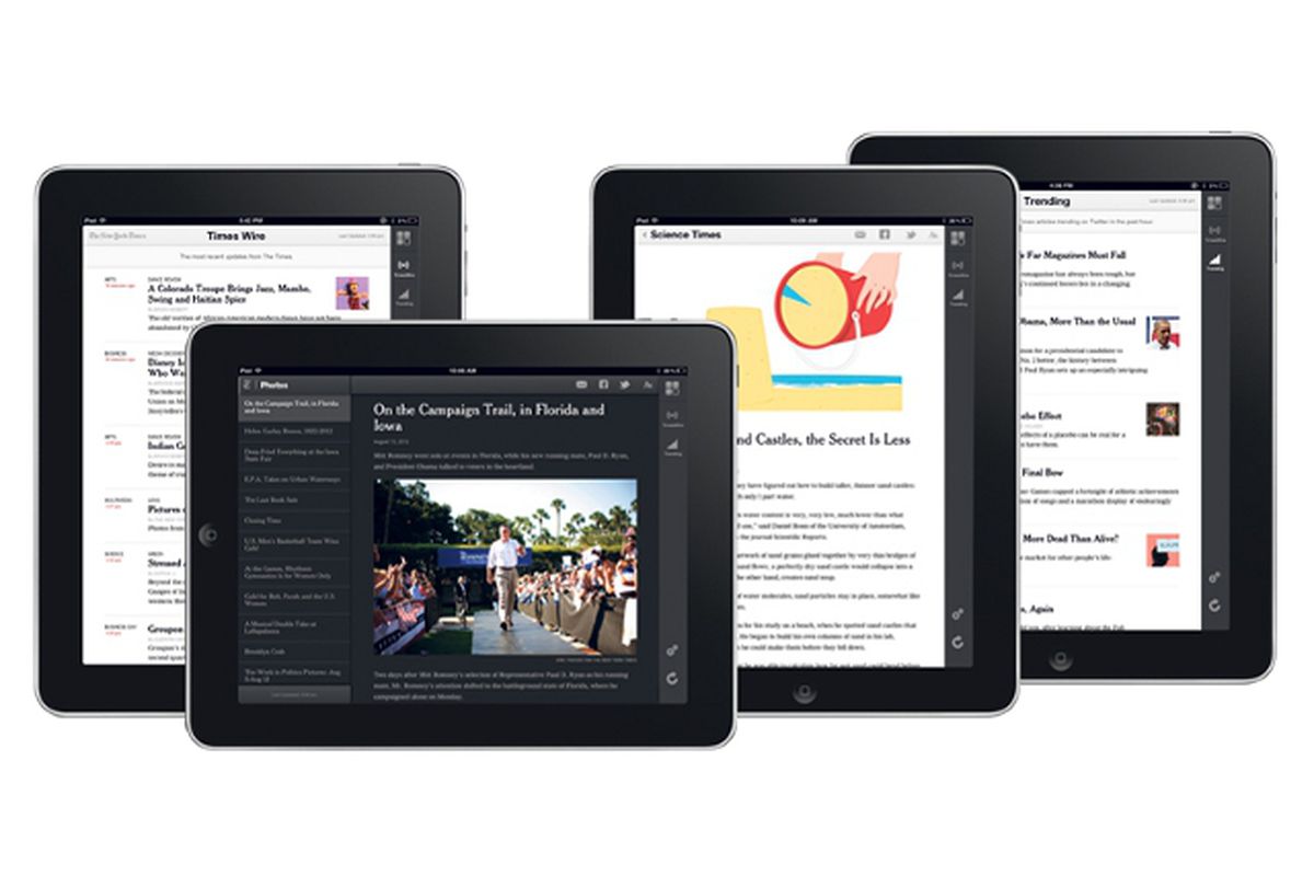 The New York Times launches HTML5 web app for iPad, dodges Apple