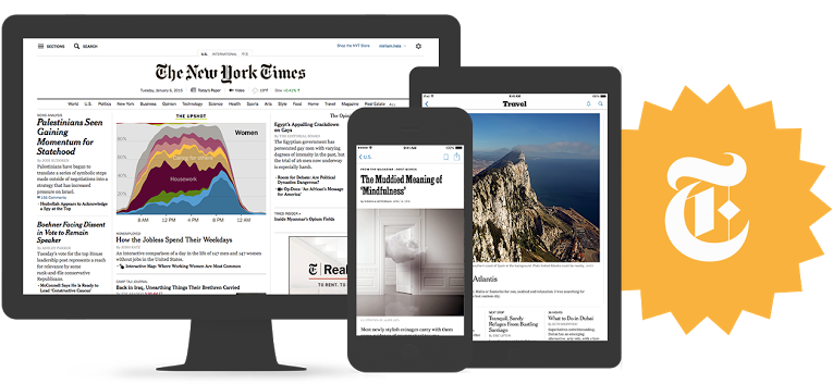 The New York Times Subscriptions: Choose how you want to ...