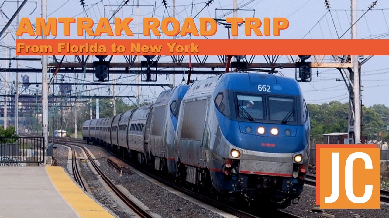 Train Adventure! Trip from Florida to New York on an ...