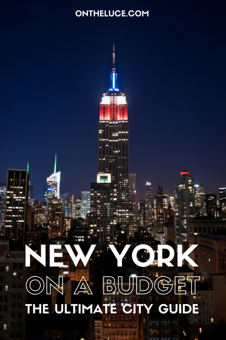 Visiting New York on a budget  On the Luce travel blog ...