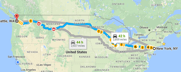 What online tools can I use to plan a road trip from New ...