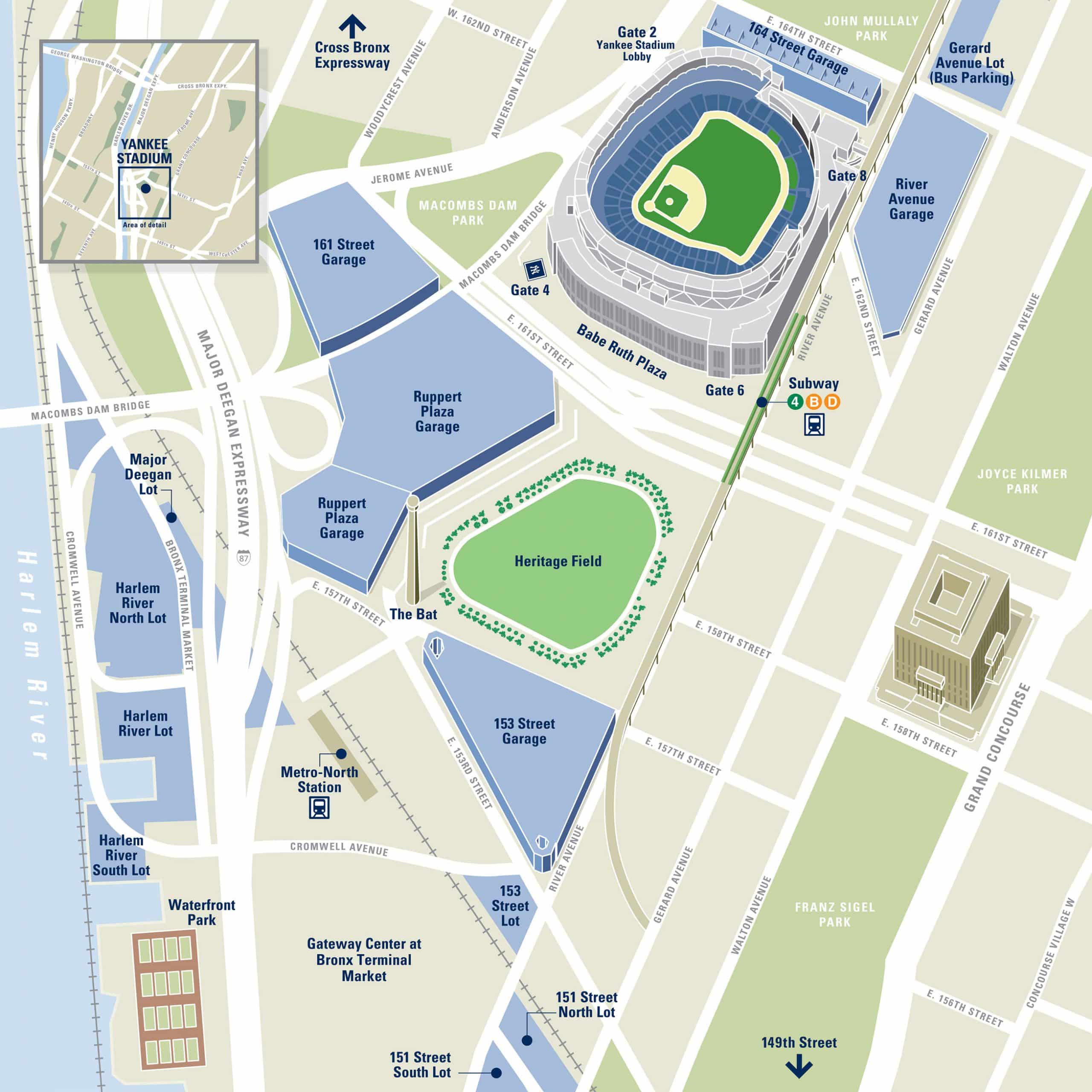 Yankee Stadium Directions and Parking Info